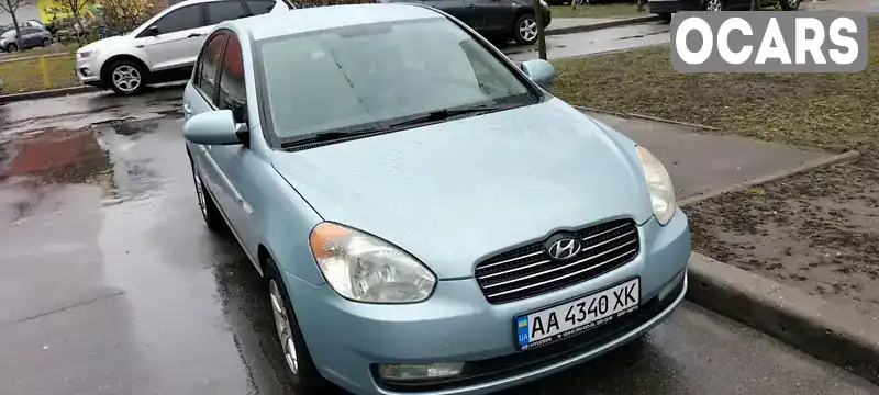 Седан Hyundai Accent 2008 1.4 л. обл. Киевская, Киев - Фото 1/10