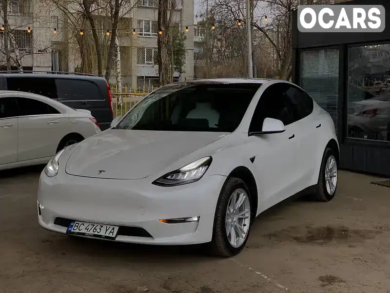 Внедорожник / Кроссовер Tesla Model Y 2021 null_content л. Автомат обл. Львовская, Львов - Фото 1/10