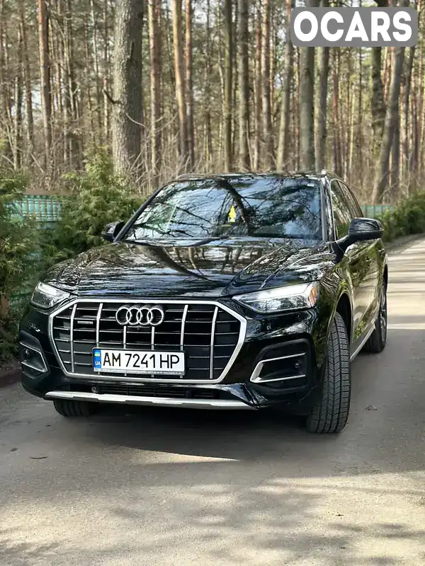 Внедорожник / Кроссовер Audi Q5 2021 1.98 л. Автомат обл. Житомирская, Романов - Фото 1/21