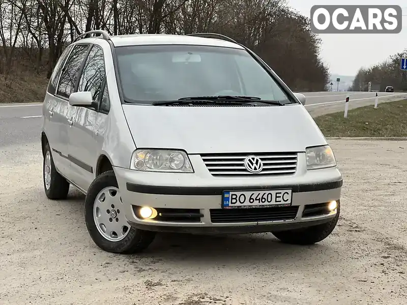 Мінівен Volkswagen Sharan 2000 1.9 л. Ручна / Механіка обл. Тернопільська, Тернопіль - Фото 1/21