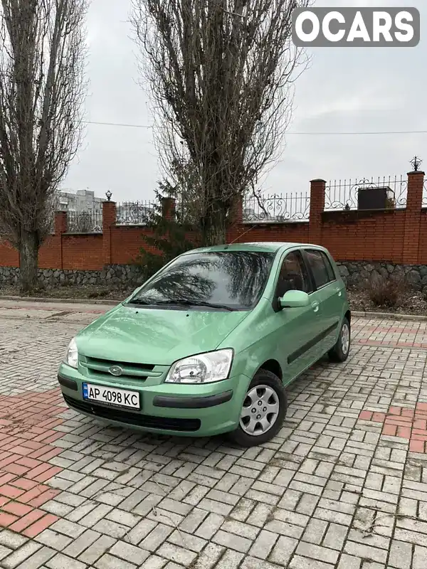 Хетчбек Hyundai Getz 2004 1.34 л. Автомат обл. Запорізька, Запоріжжя - Фото 1/9