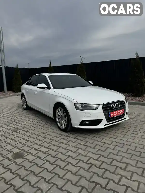 Седан Audi A4 2013 2 л. Автомат обл. Тернопільська, Тернопіль - Фото 1/21