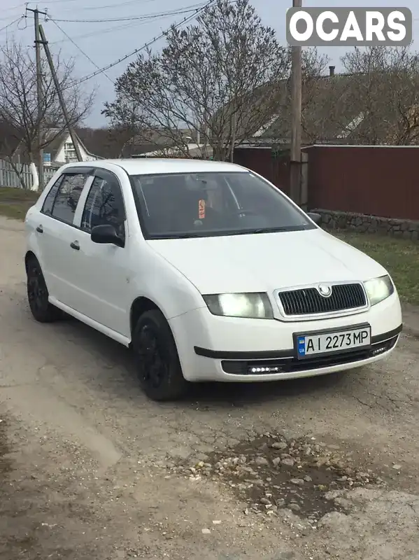 Хэтчбек Skoda Fabia 2004 1.39 л. Ручная / Механика обл. Киевская, Ржищев - Фото 1/13