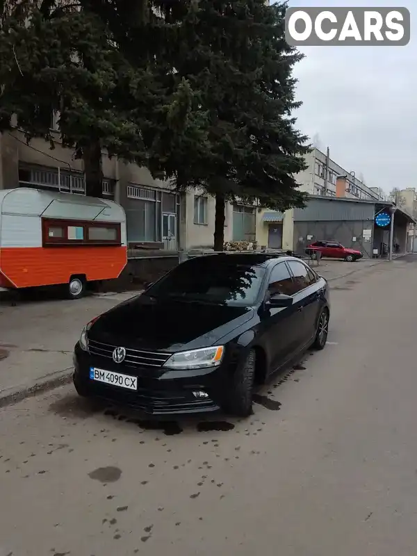 Седан Volkswagen Jetta 2016 1.8 л. Автомат обл. Сумська, Суми - Фото 1/13