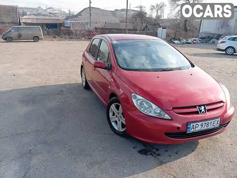 Хэтчбек Peugeot 307 2004 2 л. Автомат обл. Запорожская, Запорожье - Фото 1/11