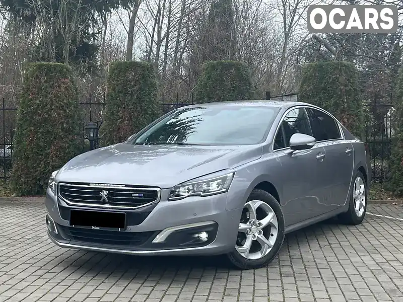 Седан Peugeot 508 2016 1.6 л. Автомат обл. Львівська, Львів - Фото 1/21