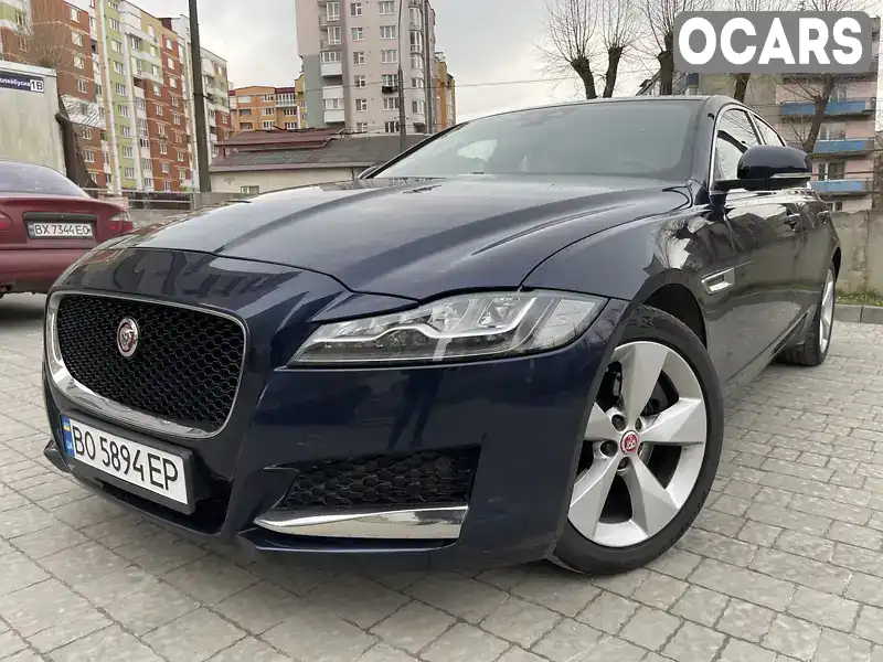 Седан Jaguar XF 2017 2 л. Автомат обл. Тернопільська, Тернопіль - Фото 1/21