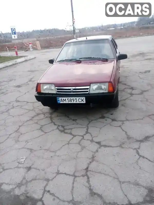 Седан ВАЗ / Lada 21099 1996 1.5 л. Ручная / Механика обл. Житомирская, Житомир - Фото 1/7