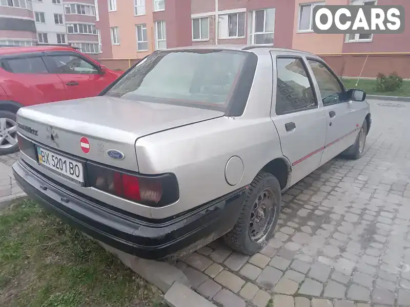 Седан Ford Sierra 1991 1.95 л. обл. Тернопільська, Тернопіль - Фото 1/4