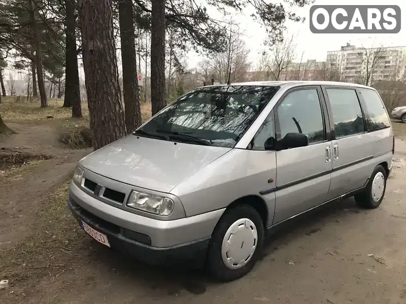 Мінівен Fiat Ulysse 1997 1.9 л. Ручна / Механіка обл. Рівненська, Костопіль - Фото 1/7