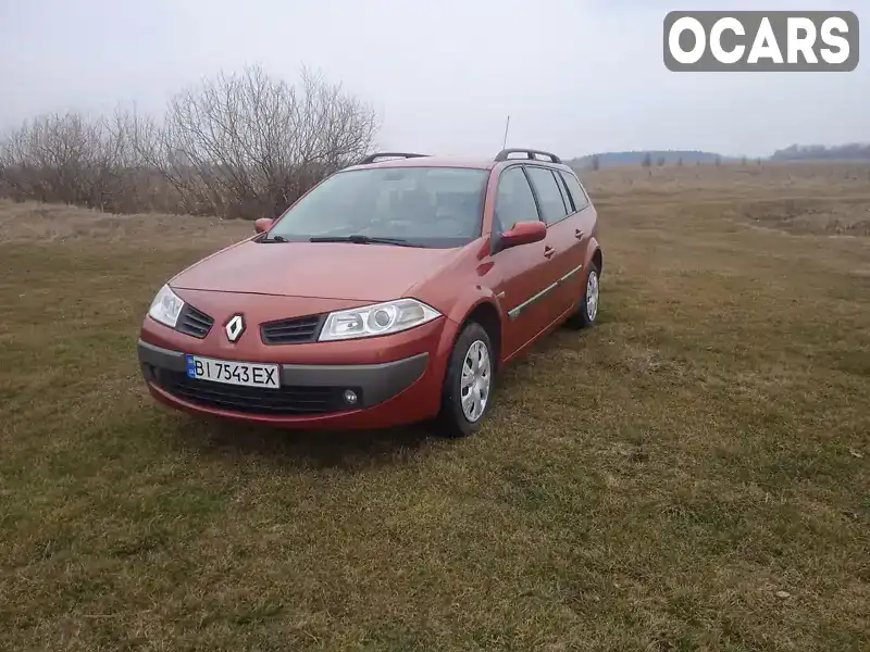 Универсал Renault Megane 2006 1.6 л. Ручная / Механика обл. Полтавская, Хорол - Фото 1/21