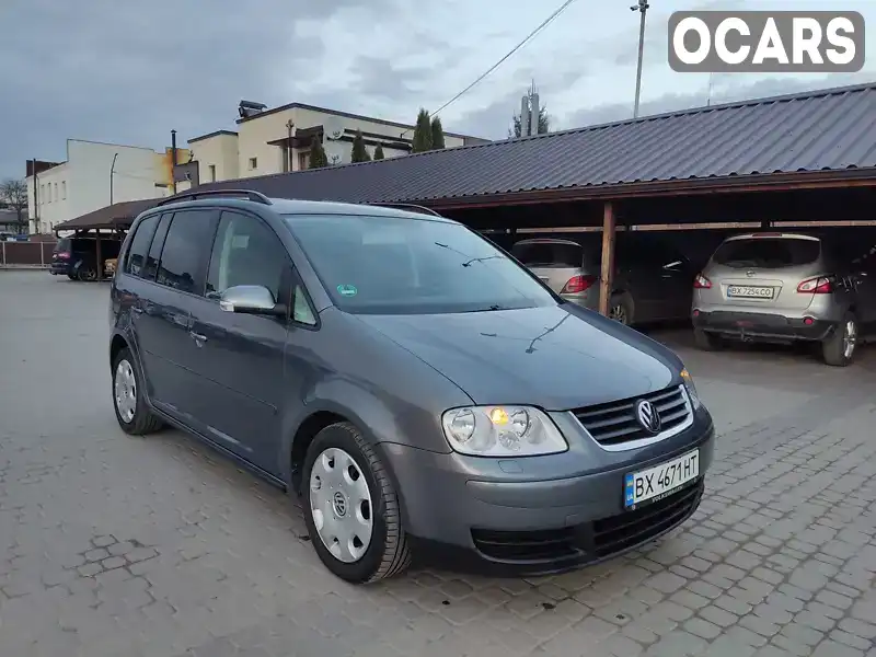 Минивэн Volkswagen Touran 2006 1.6 л. Ручная / Механика обл. Хмельницкая, Староконстантинов - Фото 1/21