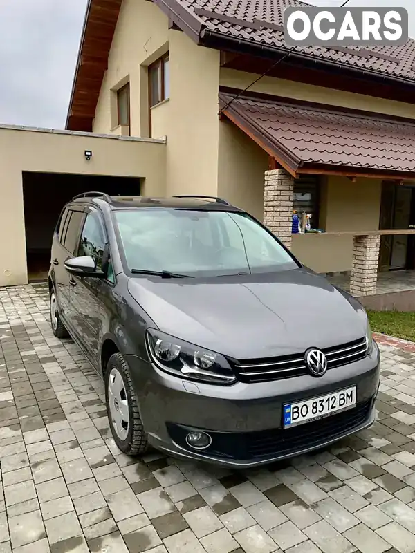 Мінівен Volkswagen Touran 2013 1.6 л. Ручна / Механіка обл. Львівська, Львів - Фото 1/20