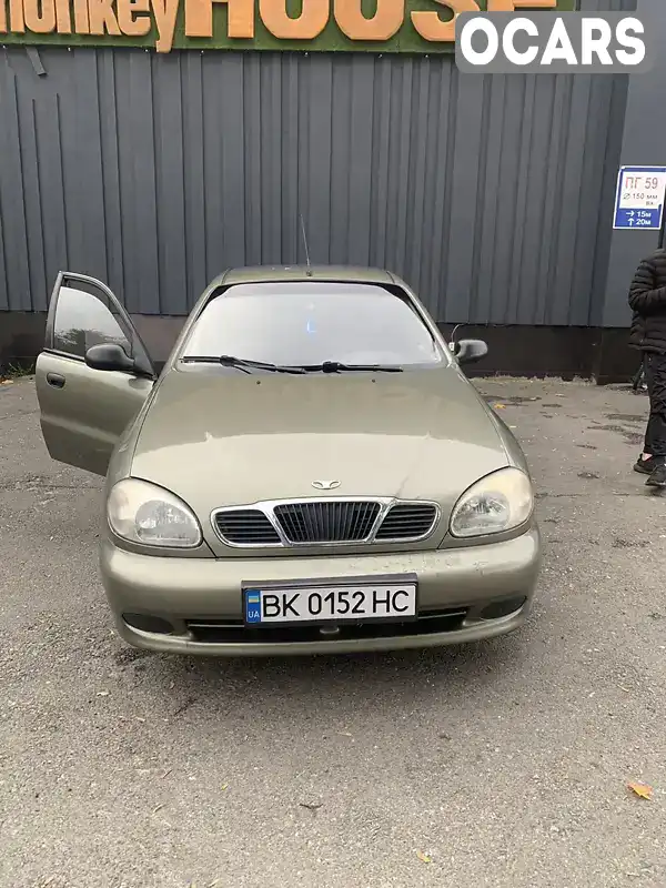 Седан Daewoo Sens 2004 1.3 л. Ручна / Механіка обл. Рівненська, Сарни - Фото 1/9