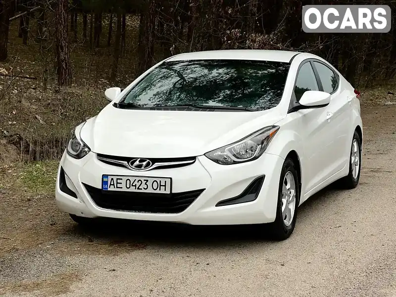 Седан Hyundai Elantra 2014 1.8 л. Автомат обл. Київська, Київ - Фото 1/18