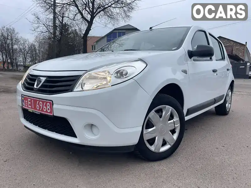 Хетчбек Dacia Sandero 2010 1.4 л. Ручна / Механіка обл. Чернігівська, Бахмач - Фото 1/21