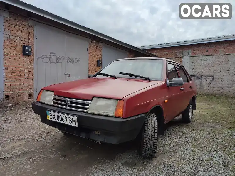 Седан ВАЗ / Lada 21099 1993 1.1 л. Ручна / Механіка обл. Хмельницька, Кам'янець-Подільський - Фото 1/13