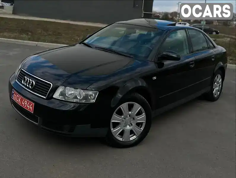 Седан Audi A4 2002 2 л. Ручная / Механика обл. Черниговская, Чернигов - Фото 1/15