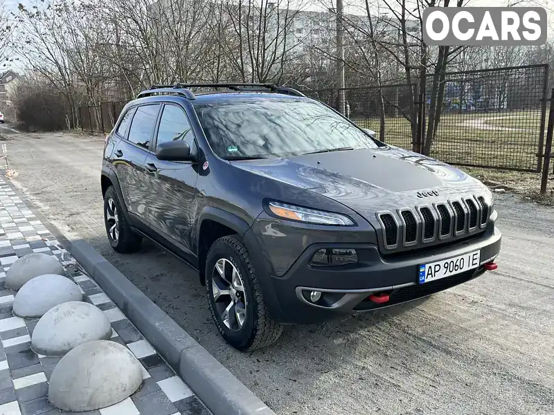 Внедорожник / Кроссовер Jeep Cherokee 2016 3.24 л. Автомат обл. Запорожская, Запорожье - Фото 1/11