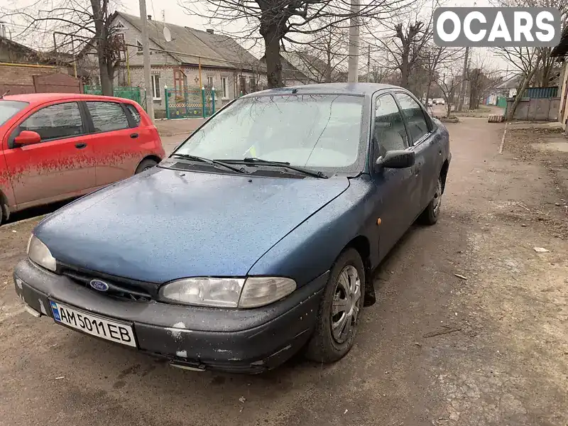 Седан Ford Mondeo 1993 1.6 л. Ручная / Механика обл. Житомирская, Коростень - Фото 1/8