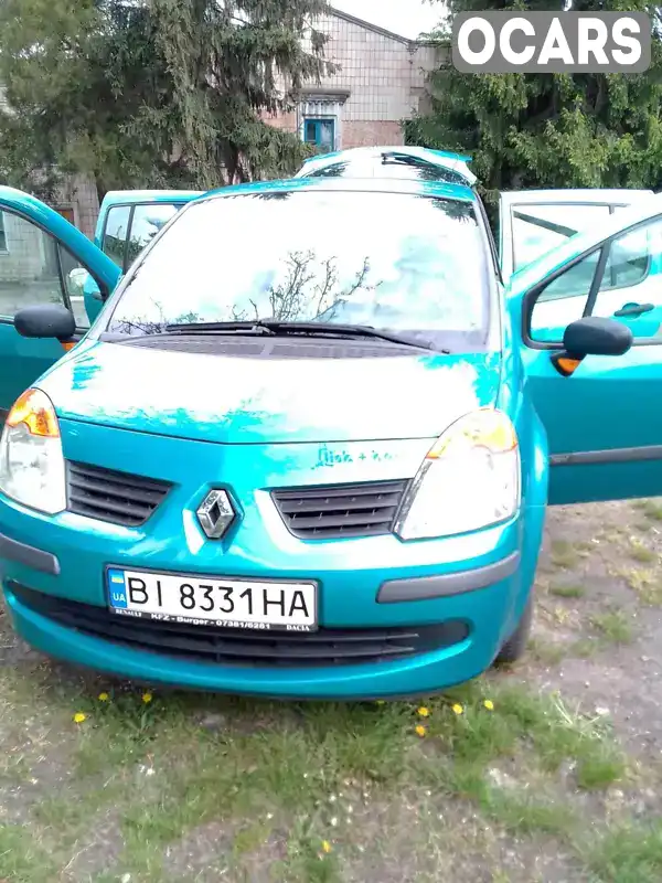 Хетчбек Renault Modus 2004 1.2 л. Ручна / Механіка обл. Полтавська, Пирятин - Фото 1/18