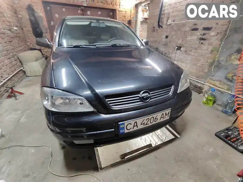 Хэтчбек Opel Astra 2000 1.4 л. Ручная / Механика обл. Черкасская, Смела - Фото 1/21