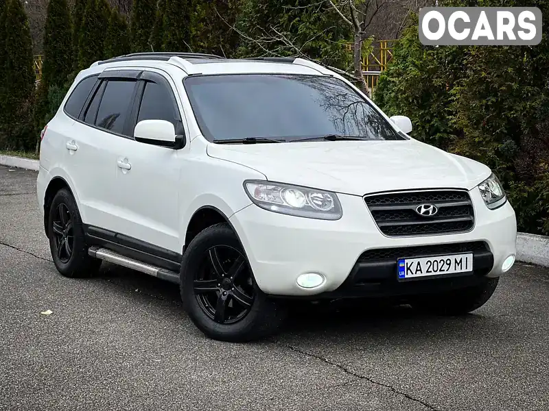 Позашляховик / Кросовер Hyundai Santa FE 2008 2.7 л. Автомат обл. Київська, Київ - Фото 1/21