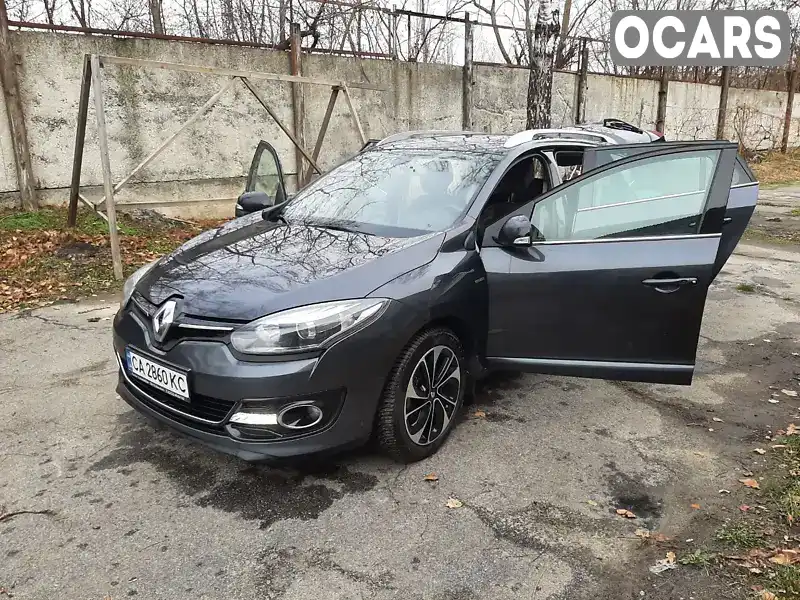 Универсал Renault Megane 2014 1.6 л. Ручная / Механика обл. Черкасская, Канев - Фото 1/11