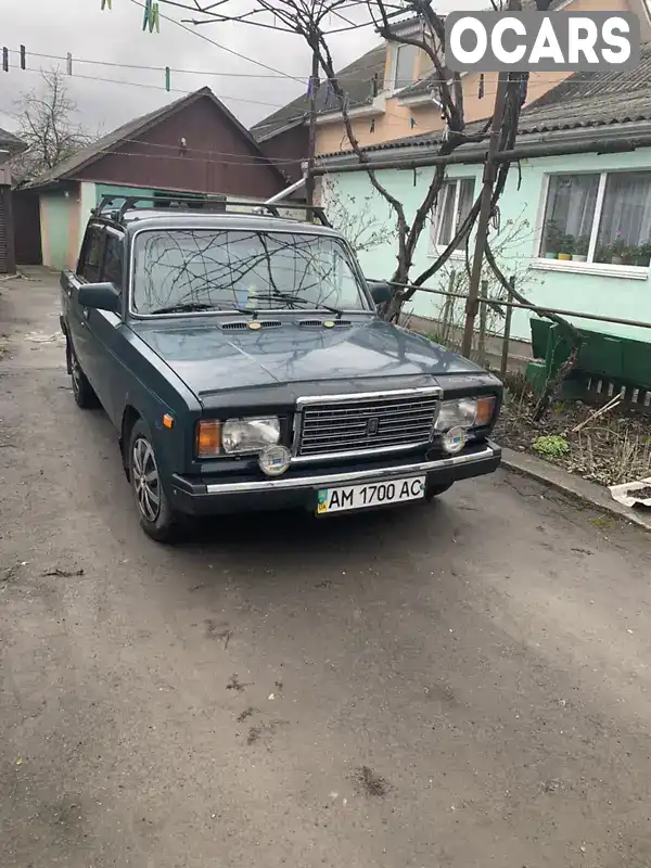 Седан ВАЗ / Lada 2107 2005 null_content л. Ручная / Механика обл. Житомирская, Звягель - Фото 1/11