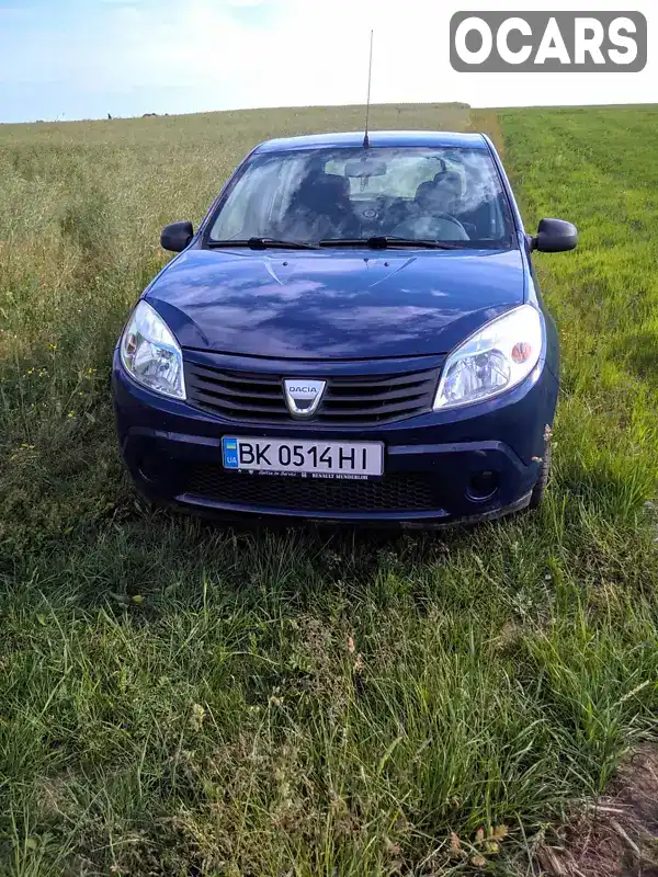 Хетчбек Dacia Sandero 2008 1.4 л. Ручна / Механіка обл. Рівненська, Рівне - Фото 1/5