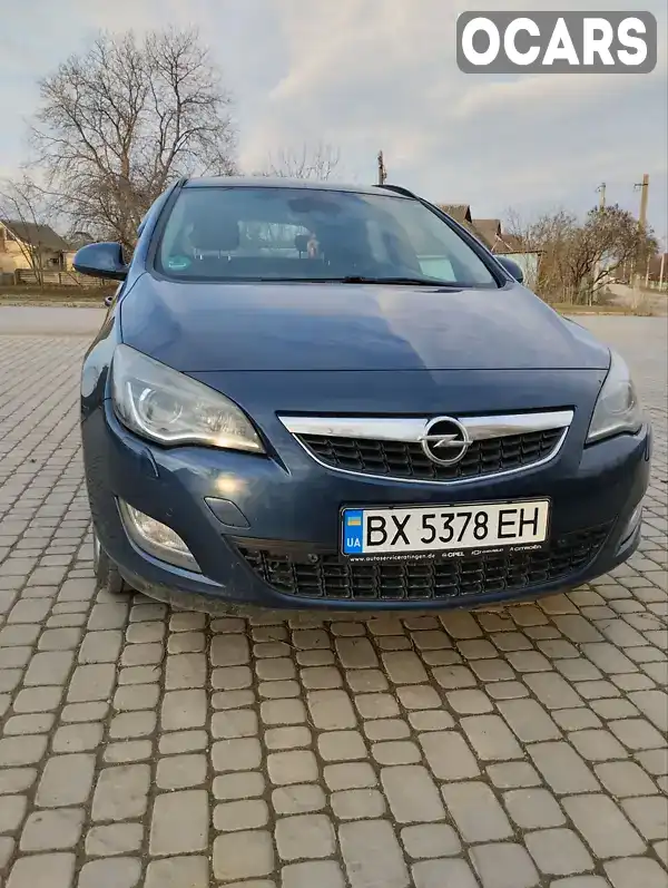 Універсал Opel Astra 2011 1.96 л. Ручна / Механіка обл. Хмельницька, Чемерівці - Фото 1/21