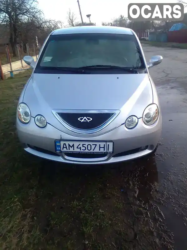 Ліфтбек Chery Jaggi 2008 1.3 л. обл. Житомирська, Звягель - Фото 1/8