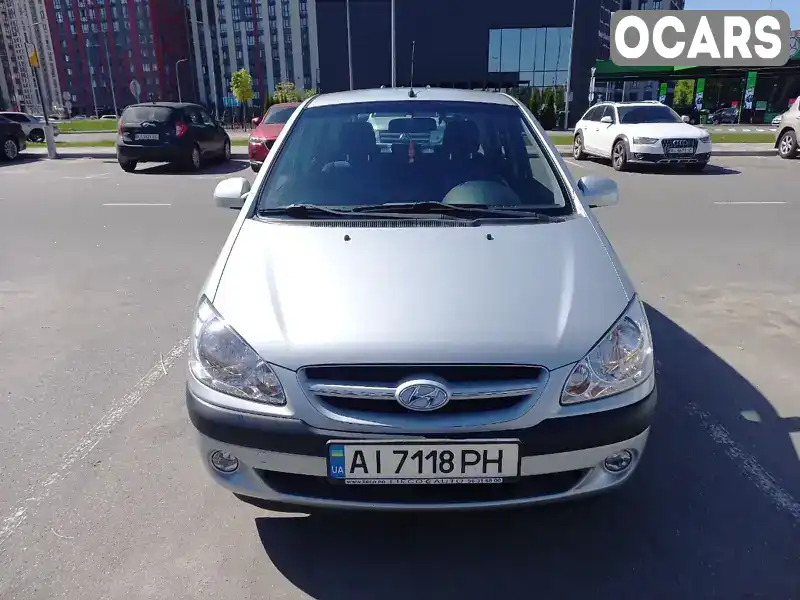 Хетчбек Hyundai Getz 2005 1.4 л. Автомат обл. Київська, Київ - Фото 1/15