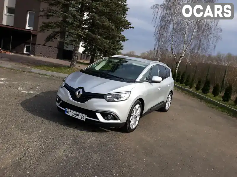 Минивэн Renault Grand Scenic 2018 1.5 л. Ручная / Механика обл. Ивано-Франковская, Калуш - Фото 1/21