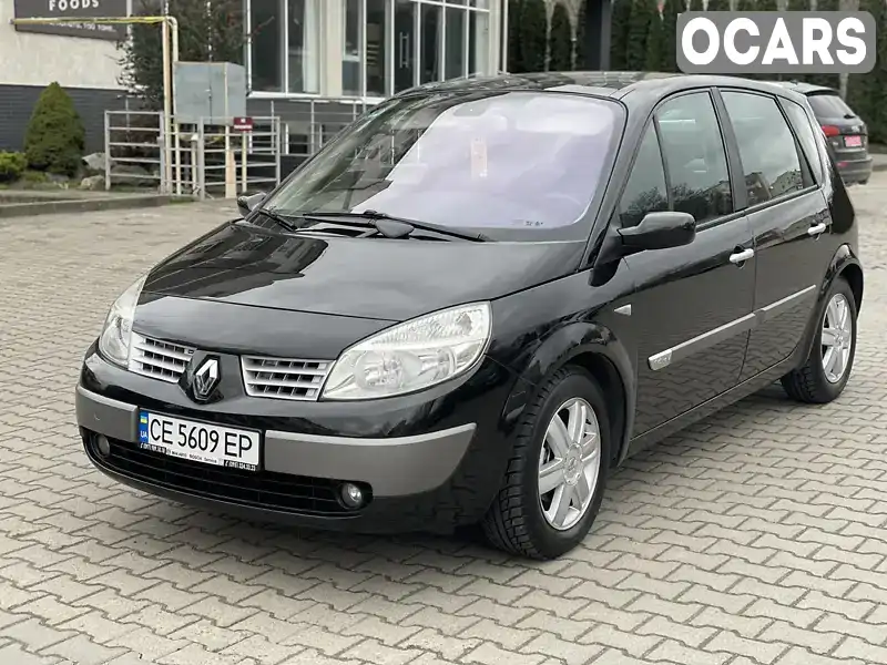 Мінівен Renault Scenic 2004 1.6 л. Ручна / Механіка обл. Чернівецька, Чернівці - Фото 1/18