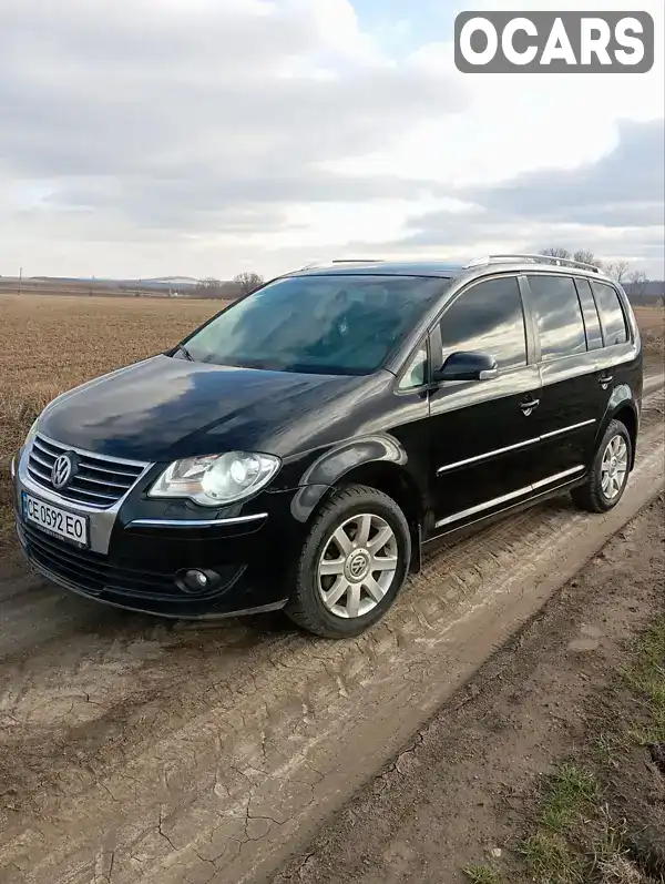 Минивэн Volkswagen Touran 2007 1.97 л. Ручная / Механика обл. Черновицкая, Хотин - Фото 1/12