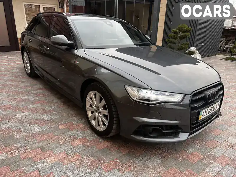 Універсал Audi A6 2017 2.97 л. Автомат обл. Житомирська, Бердичів - Фото 1/21