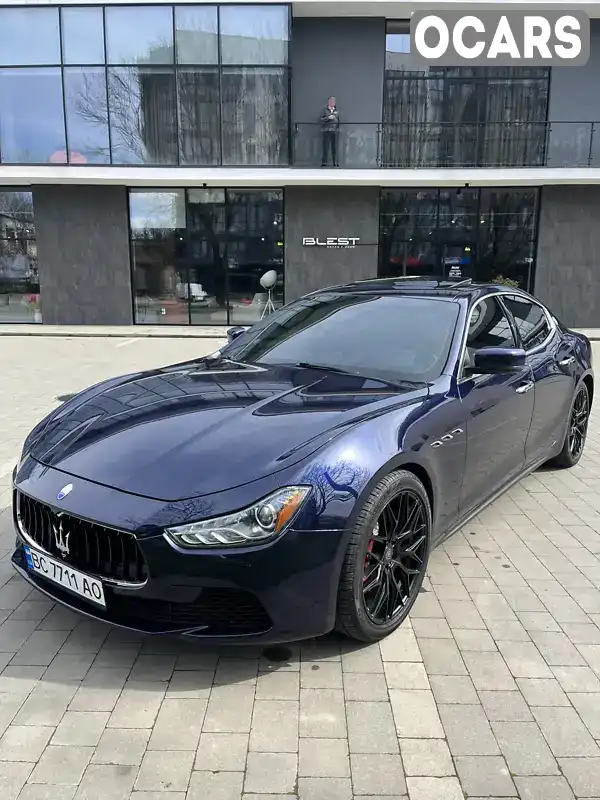 Седан Maserati Ghibli 2015 2.98 л. Автомат обл. Закарпатська, Ужгород - Фото 1/21