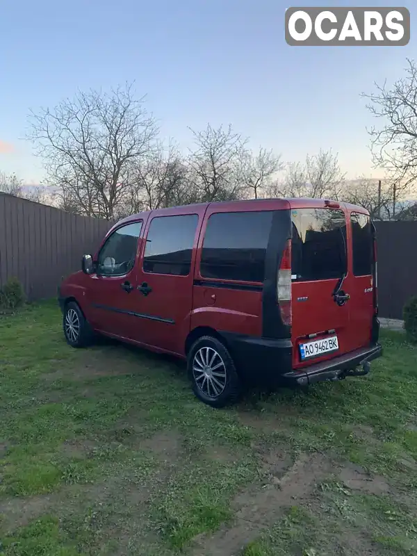 Минивэн Fiat Doblo 2002 1.91 л. обл. Закарпатская, Виноградов - Фото 1/14