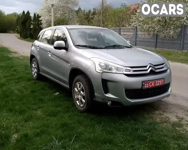 Внедорожник / Кроссовер Citroen C4 Aircross 2012 1.6 л. Ручная / Механика обл. Ровенская, Ровно - Фото 1/21