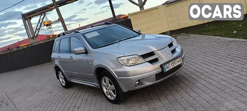 Внедорожник / Кроссовер Mitsubishi Outlander 2006 2.4 л. Автомат обл. Закарпатская, Мукачево - Фото 1/21