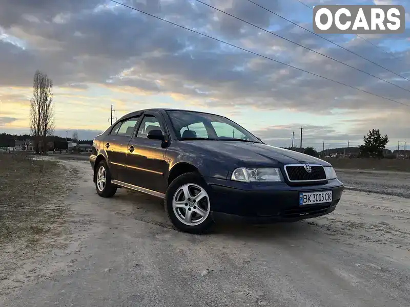 Ліфтбек Skoda Octavia 2001 2 л. Ручна / Механіка обл. Рівненська, Вараш (Кузнецовськ) - Фото 1/21