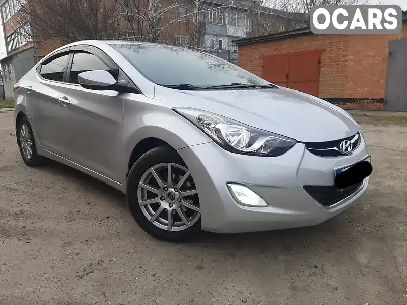 Седан Hyundai Elantra 2012 1.6 л. Автомат обл. Полтавская, Миргород - Фото 1/21