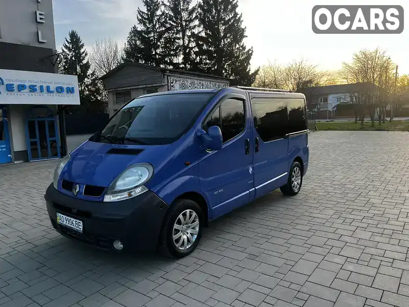 Мінівен Renault Trafic 2004 1.9 л. Ручна / Механіка обл. Закарпатська, Виноградів - Фото 1/21