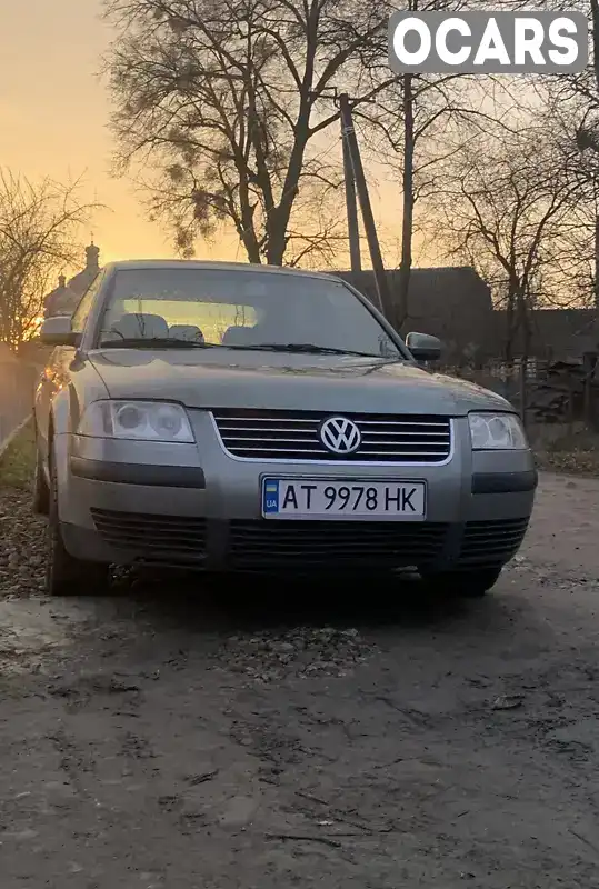 Седан Volkswagen Passat 2000 1.9 л. Ручна / Механіка обл. Івано-Франківська, Калуш - Фото 1/11