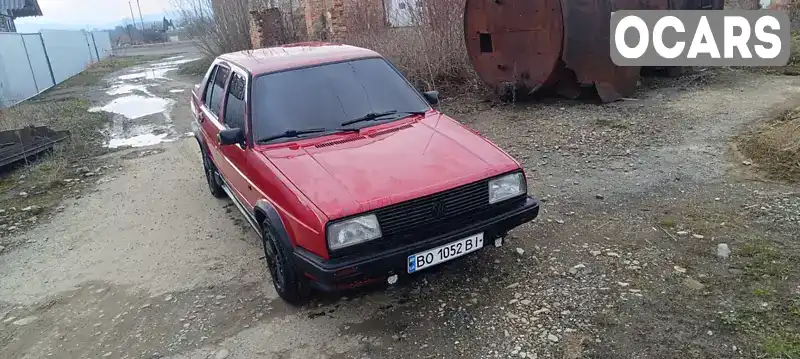 Седан Volkswagen Jetta 1987 1.3 л. Ручная / Механика обл. Ивано-Франковская, Косов - Фото 1/13