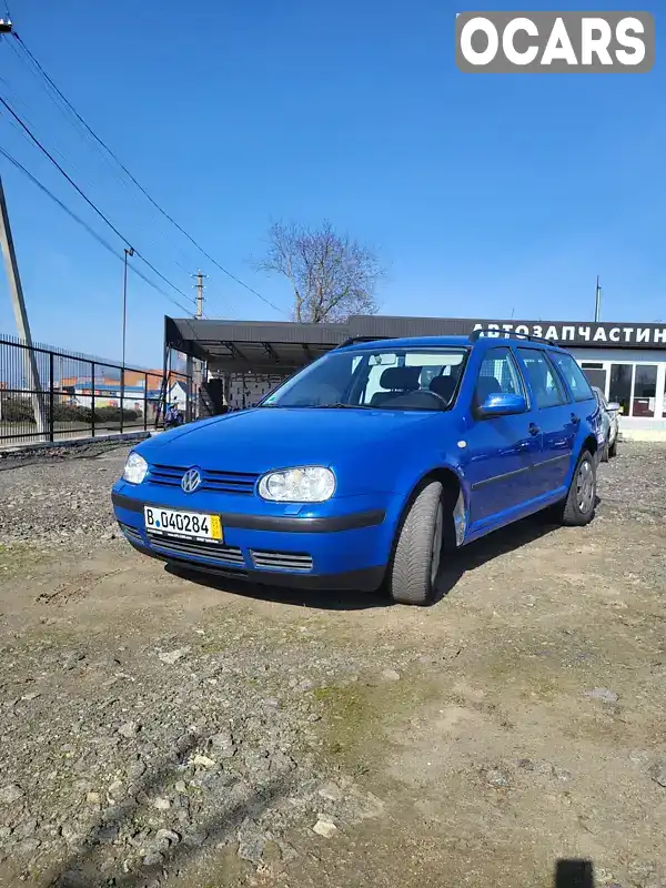 Универсал Volkswagen Golf 1999 1.6 л. Ручная / Механика обл. Кировоградская, Новоархангельск - Фото 1/8