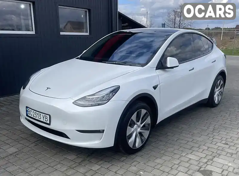 Внедорожник / Кроссовер Tesla Model Y 2021 null_content л. Автомат обл. Львовская, Яворов - Фото 1/18