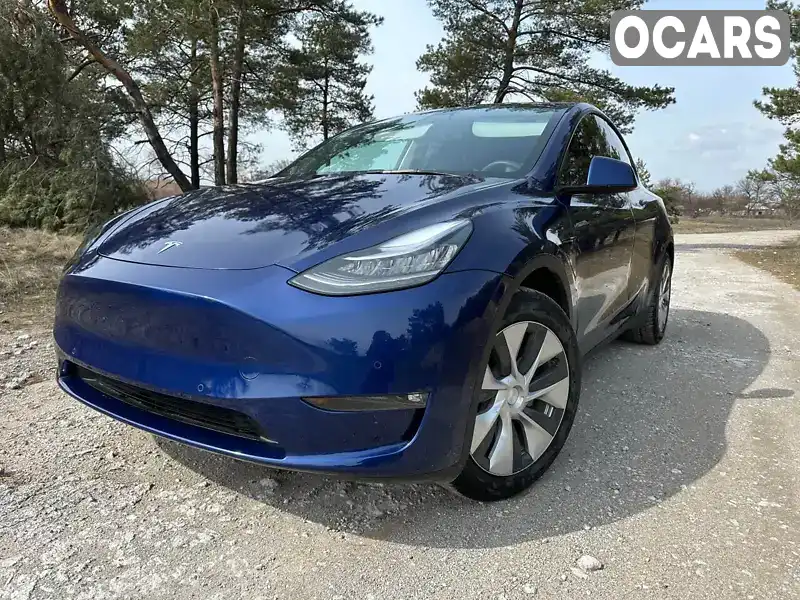 Внедорожник / Кроссовер Tesla Model Y 2021 null_content л. Автомат обл. Днепропетровская, Каменское (Днепродзержинск) - Фото 1/21