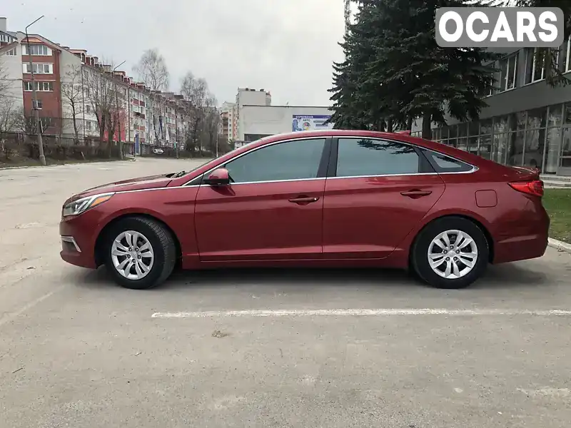 Седан Hyundai Sonata 2015 2.4 л. Автомат обл. Тернопільська, Тернопіль - Фото 1/21